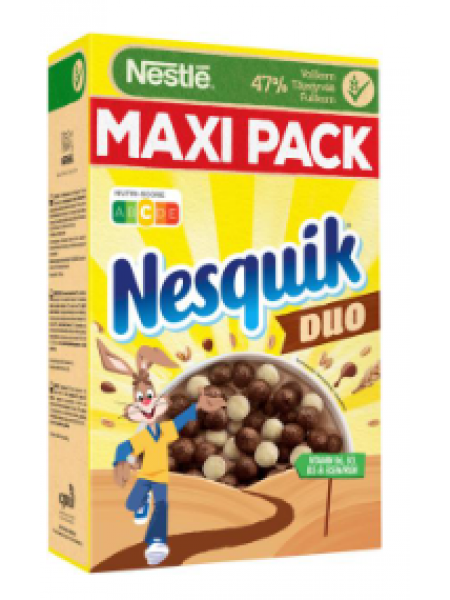 Готовый завтрак Nestlé Nesquik Duo 585 г шарики в белом шоколаде и витаминами