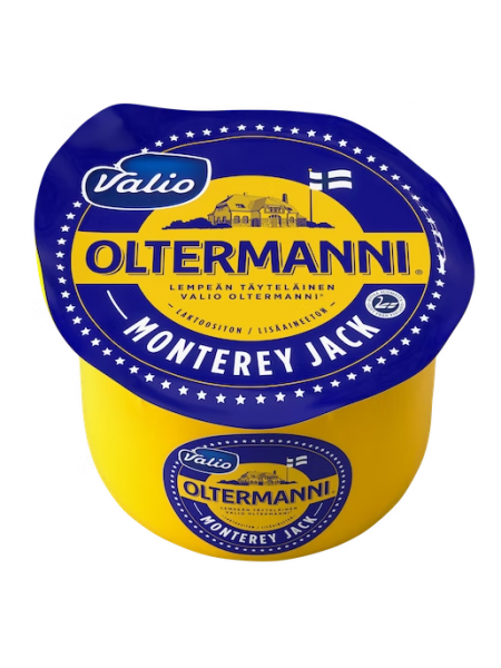 Сыр сливочный Valio Oltermanni Monterey Jack 900 г без лактозы жирность 34%