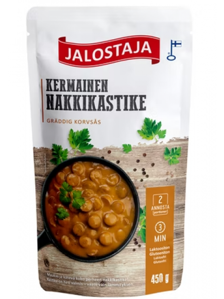 Сливочный соус накки Jalostaja Kermainen nakkikastike 450г
