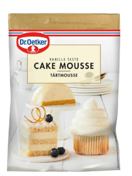 Порошковый мусс для торта со вкусом ванили Dr. Oetker Vanilla Cake Mousse 130 г