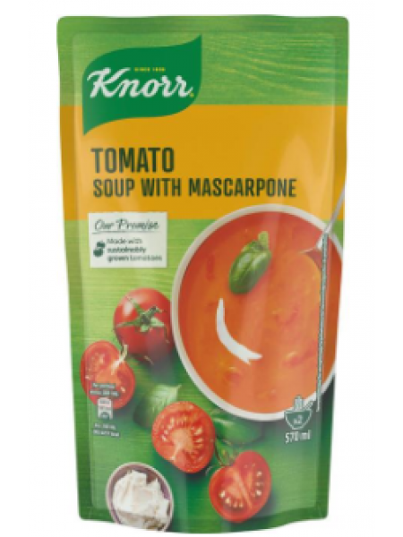  Томатный суп с сыром маскарпоне и вялеными томатами Knorr 570г