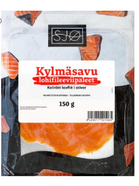 Филе лосося холодного копчения SJØ Kylmäsavu lohifilee 150г