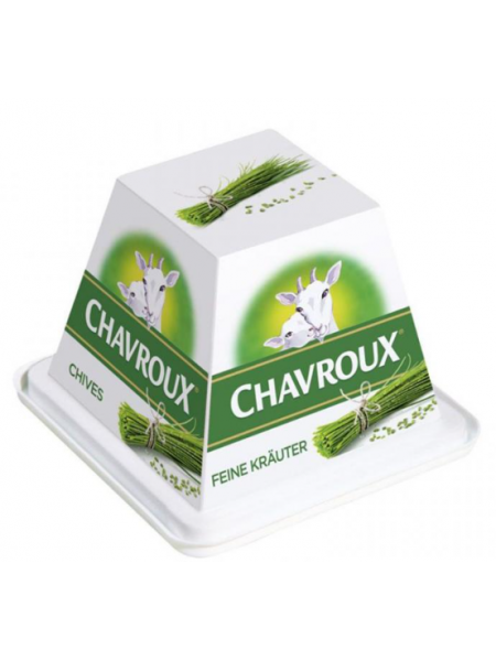 Сыр из козьего молока с чесноком Chavroux Ruohosipuli 150г 