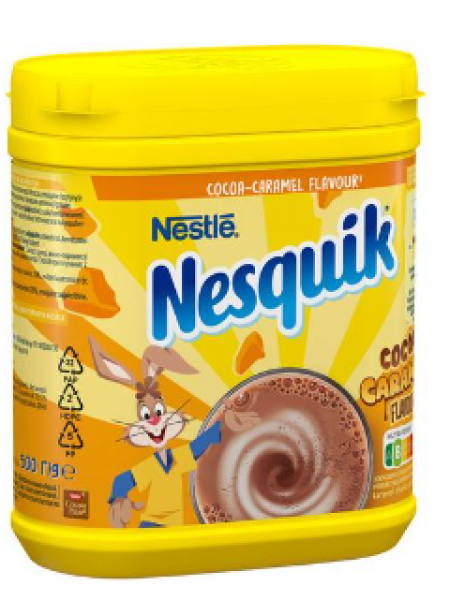 Какао-порошок со вкусом карамели Nesquik Caramel kaakaojuomajauhe 500г