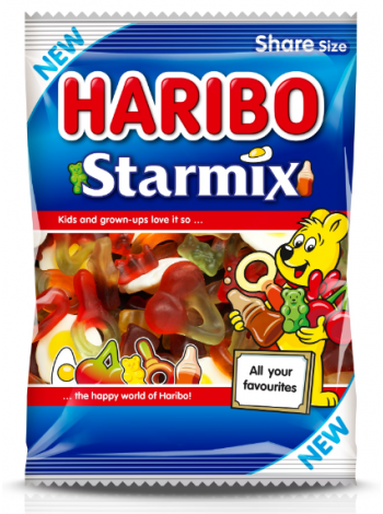 Жевательные конфеты HARIBO Starmix Karkkipussi 270г