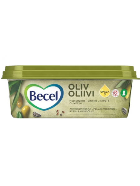 Легкий спред на оливковом масле Becel Kevyt Oliiviöljyä 38% 380 г