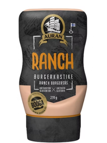 Соус для бургеров Auran Ranch Burger 270г не содержит глютена и лактозы
