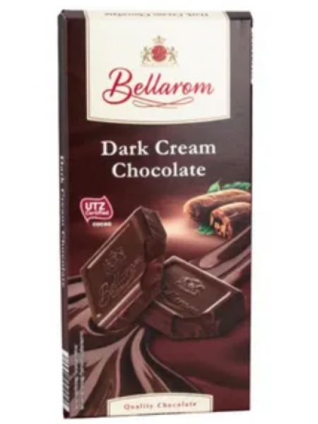 Плиточный темный шоколад Bellarom Dark Cream Chocolate 200г