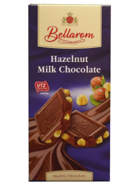 Молочный шоколад Bellarom Hazelnut Milk Chokolate 200 г