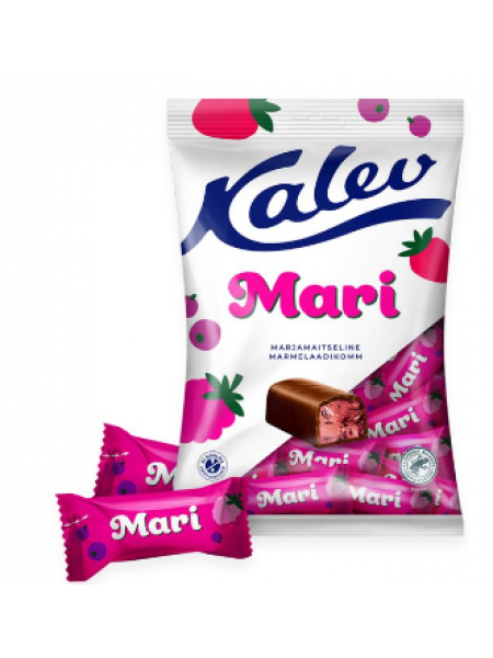 Конфеты мармеладные KALEV Mari 175 г со вкусом ягод