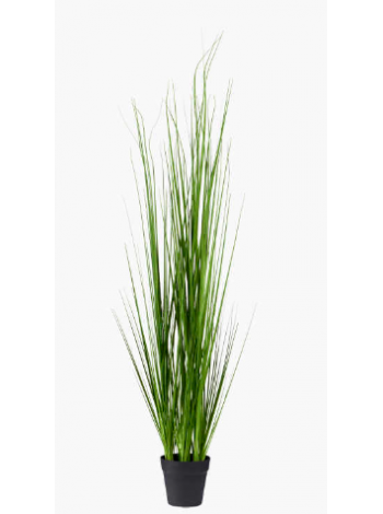 Искусственная трава в горшке высота 24 см