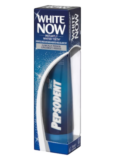 Отбеливающая зубная паста Pepsodent White Now 75 мл содержит фторид