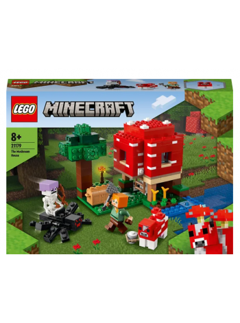 Конструктор LEGO Minecraft 21179 - Грибной домик