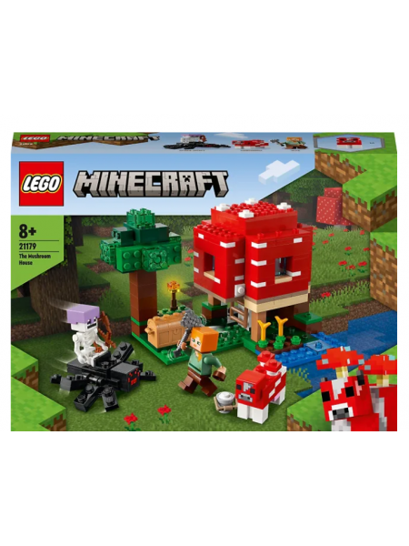 Конструктор LEGO Minecraft 21179 - Грибной домик