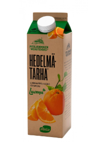 Органический натуральный апельсиновый сок Valio Hedelmätarha 1 л