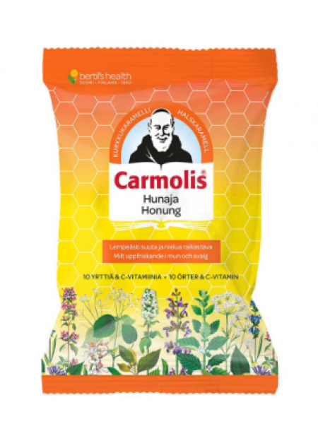 Карамель от кашля с мёдом  CARMOLIS HUNAJA 72г