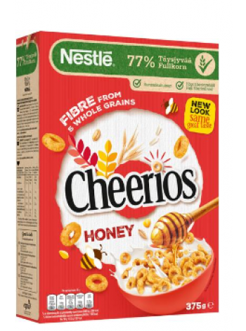 Хрустящие цельнозерновые колечки с мёдом Nestlé Cheerios 375г