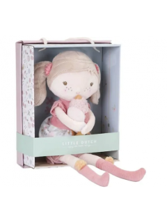 Мягкая кукла Little Dutch Cuddle Anna, 35 см, розовая