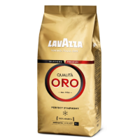 Кофе в зернах Lavazza Qualita Oro 500г в мягкой упаковке степень обжарки 5