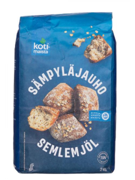 Пшеничная мука Kotimaista Sämpyläjauho 2 кг