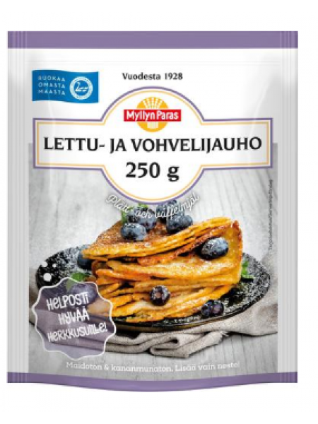 Мучная смесь для вафель Myllyn Paras Lettu- ja vohvelijauho 250г