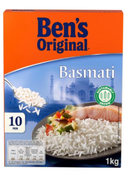 Рис басмати Ben's Original Basmati 1кг