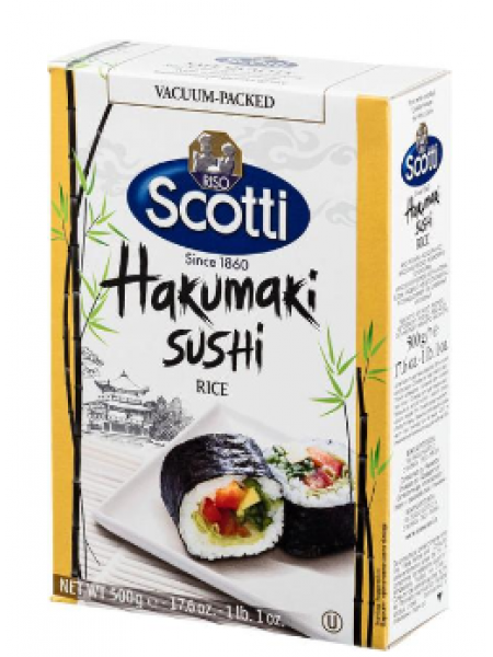 Рис для суши Riso Scotti Hakumaki 500г