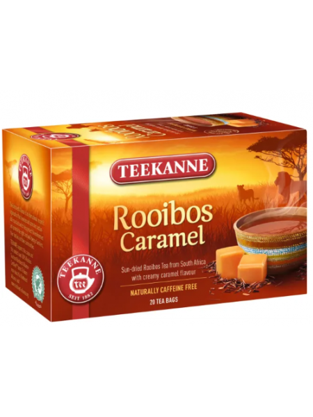 Травяной чай Teekanne Rooibos-Caramel 20x1,75 г карамель ройбуш
