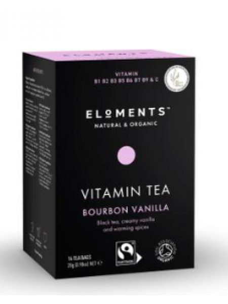 Витаминный чай Eloments Bourbon Vitamin Tea Bourbon Vanilla 14x2г