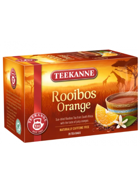 Травяной чай Teekanne Rooibos-Orange 20x1,75г ройбуш апельсин