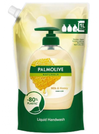 Жидкое мыло Palmolive Nourishing 1000 мл с медом сменный пакетик