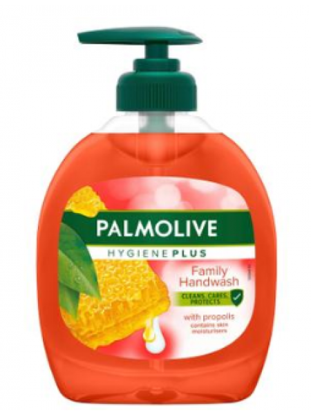 Жидкое мыло для рук Palmolive Hygiene Plus Family 300мл с экстрактом прополиса