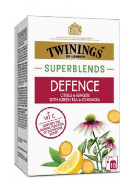 Травяной настой Twinings Superblends Defense 18x2 г