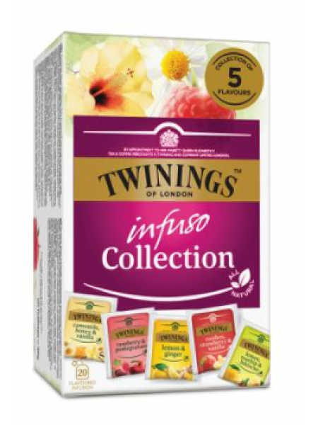 Ассорти травяного чая Twinings Infuso Collection 20x1,5-2г