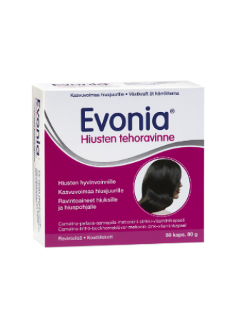 Препарат для роста волос Evonia Hair Power 56 капсул / 80 г