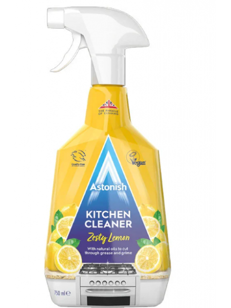 Моющее средство - спрей для кухни Astonish Kitchen Cleaner 750 мл цитрус лимон  