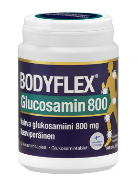 Глюкозамин в таблетках Bodyflex Glucosamin 800мг 140 таб