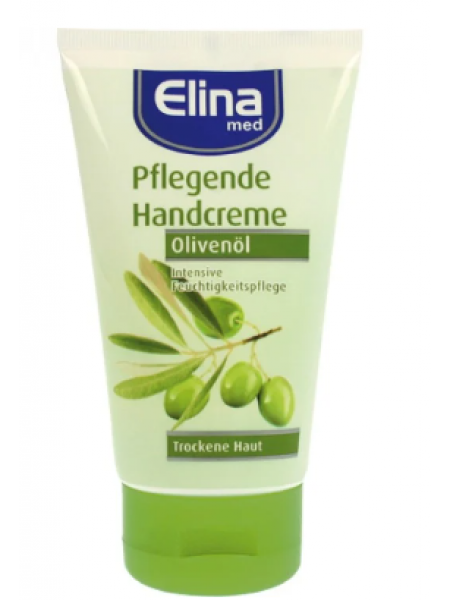 Крем для рук с оливковым маслом Elina Pflegende Handcreme 150мл