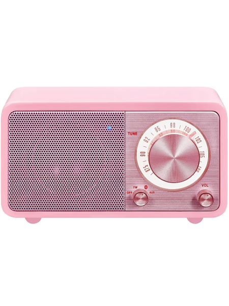 FM-радио с подключением Bluetooth Sangean Genuine Mini WR-7 розовый