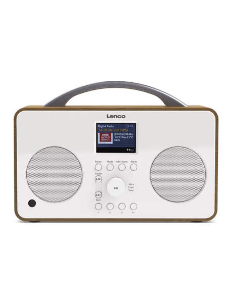 Портативное SMART-радио Lenco PIR-645, белое