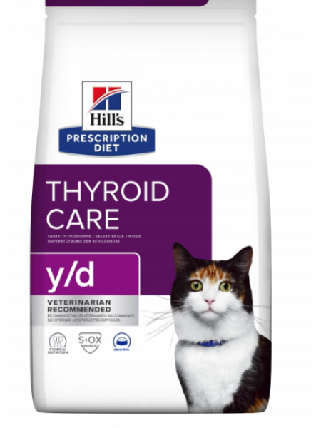 Корм для кошек Hills Diet Cat Prescription Diet y/d Thyroid Care 1,5кг