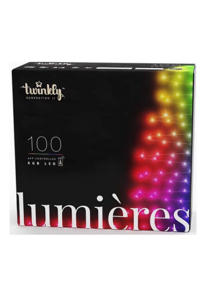 Комплект светодиодов Twinkly Lumières 100 светодиодов RGB Wi-Fi