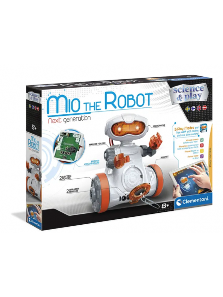 Программируемый робот следующего поколения Clementoni Mio the Robot 48078541