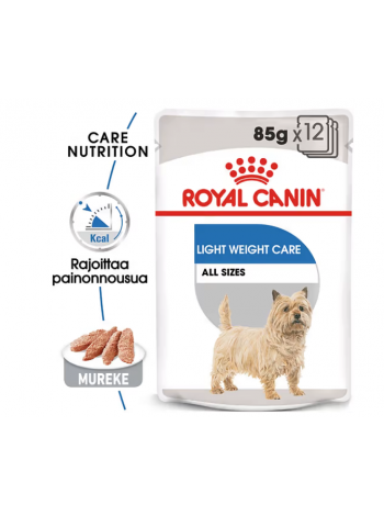 Влажный корм для собак старше 10 месяцев Royal Canin Light Weight Care Wet 12 x 85 г