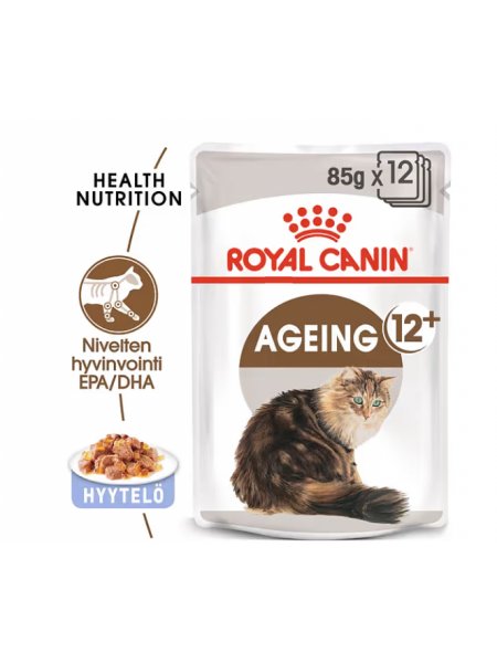 Влажный корм для кошек Royal Canin Aging +12  85 г 12 шт