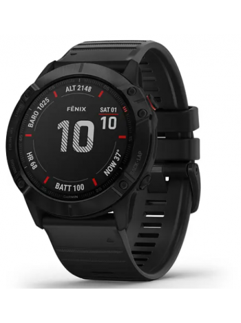 Спортивные часы Garmin Fenix ​​6x Pro черные