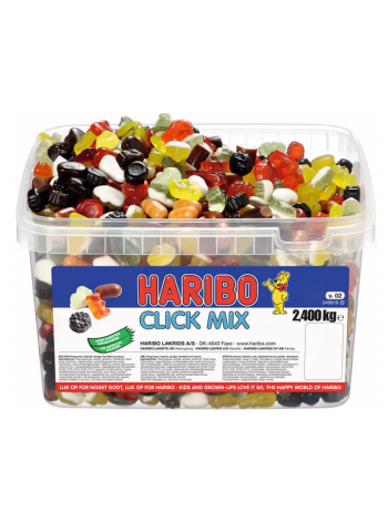 Конфеты жевательные HARIBO Click Mix  2,4 кг