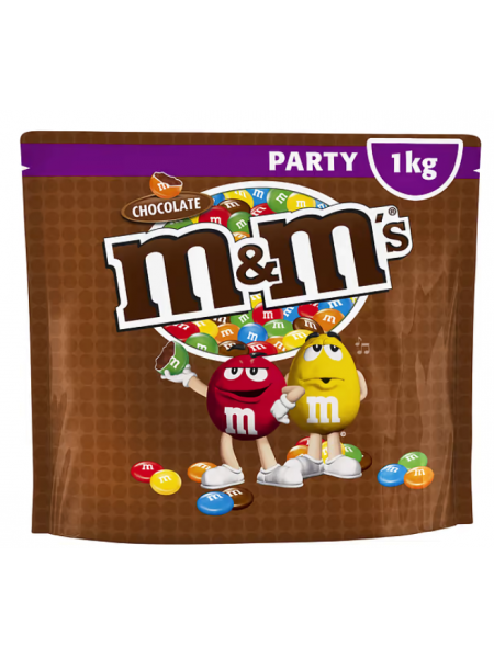 Шоколадное драже M&M'S Choco PARTY BAG 1 кг