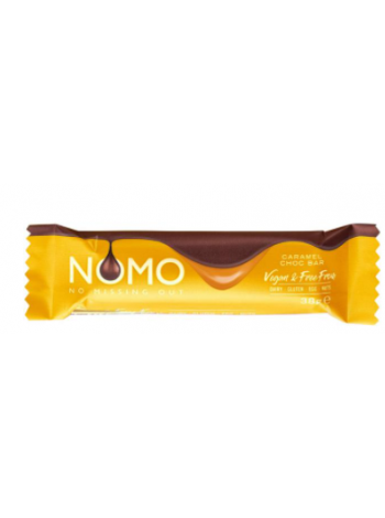 Шоколадный батончик Nomo Vegan & Free From Caramel Light Cocoa Candy 38г для веганов