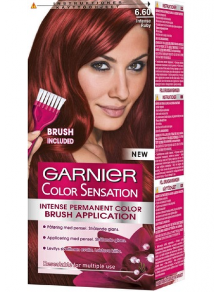 Краска для волос Garnier Color Sensation 6.60 Intense Ruby Intense Red Durable